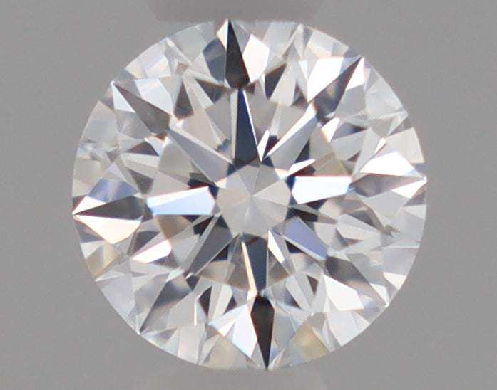 Natural Mined ROUND Diamond - 0.26 Carats, D Color, IF Clarity - Timeless Beauty and Exceptional Brilliance - GIA Certified