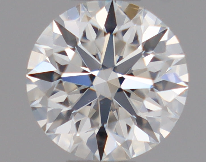 Natural Mined ROUND Diamond - 0.38 Carats, F Color, VVS1 Clarity - Timeless Beauty and Exceptional Brilliance - GIA Certified