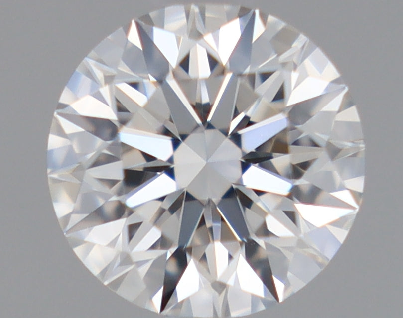 Natural Mined ROUND Diamond - 0.64 Carats, E Color, VVS2 Clarity - Timeless Beauty and Exceptional Brilliance - GIA Certified