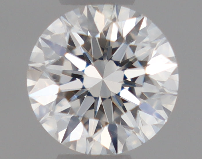 Natural Mined ROUND Diamond - 0.3 Carats, F Color, VS2 Clarity - Timeless Beauty and Exceptional Brilliance - GIA Certified