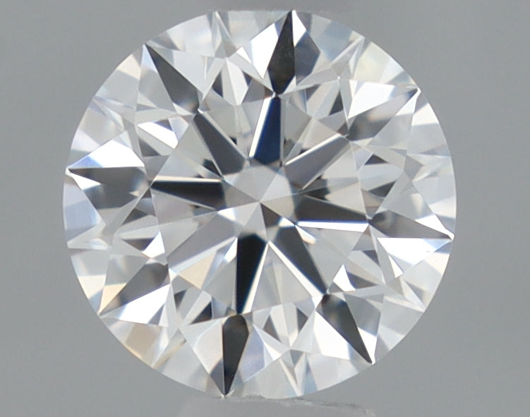 Natural Mined ROUND Diamond - 0.36 Carats, F Color, VS2 Clarity - Timeless Beauty and Exceptional Brilliance - GIA Certified