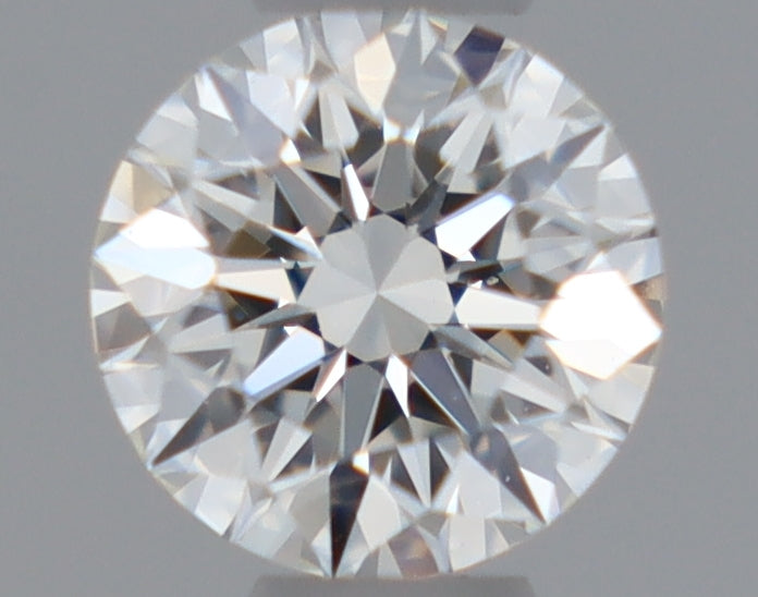Natural Mined ROUND Diamond - 0.3 Carats, H Color, VVS1 Clarity - Timeless Beauty and Exceptional Brilliance - GIA Certified