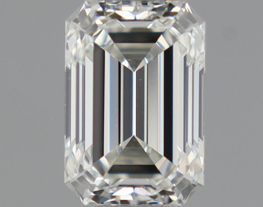 Natural Mined EMERALD Diamond - 0.54 Carats, I Color, VVS1 Clarity - Timeless Beauty and Exceptional Brilliance - GIA Certified