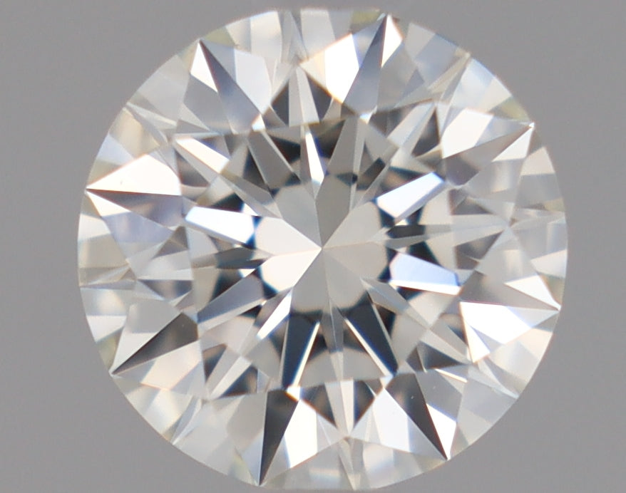 Natural Mined ROUND Diamond - 0.65 Carats, I Color, VVS2 Clarity - Timeless Beauty and Exceptional Brilliance - GIA Certified
