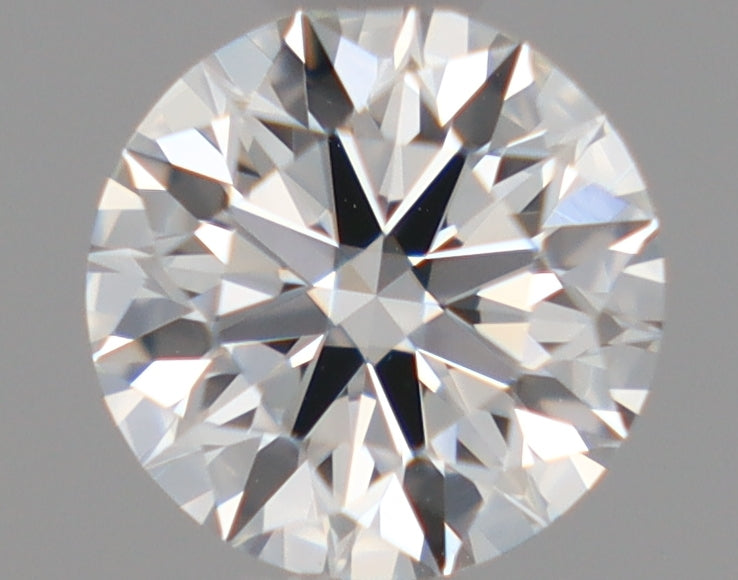 Natural Mined ROUND Diamond - 0.4 Carats, F Color, VS1 Clarity - Timeless Beauty and Exceptional Brilliance - GIA Certified
