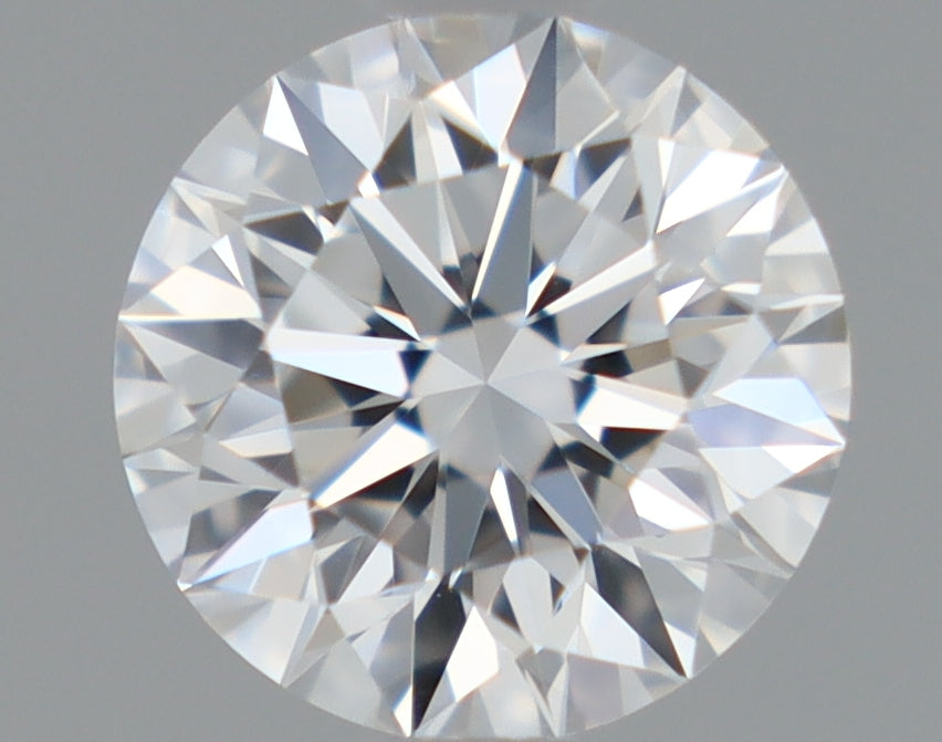 Natural Mined ROUND Diamond - 0.65 Carats, D Color, VVS2 Clarity - Timeless Beauty and Exceptional Brilliance - GIA Certified