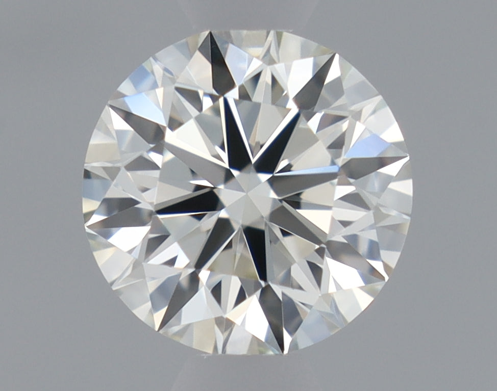Natural Mined ROUND Diamond - 0.57 Carats, I Color, VVS1 Clarity - Timeless Beauty and Exceptional Brilliance - IGI Certified
