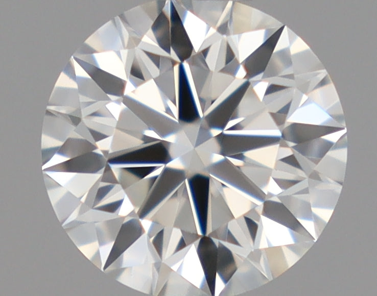 Natural Mined ROUND Diamond - 0.45 Carats, H Color, VVS2 Clarity - Timeless Beauty and Exceptional Brilliance - GIA Certified