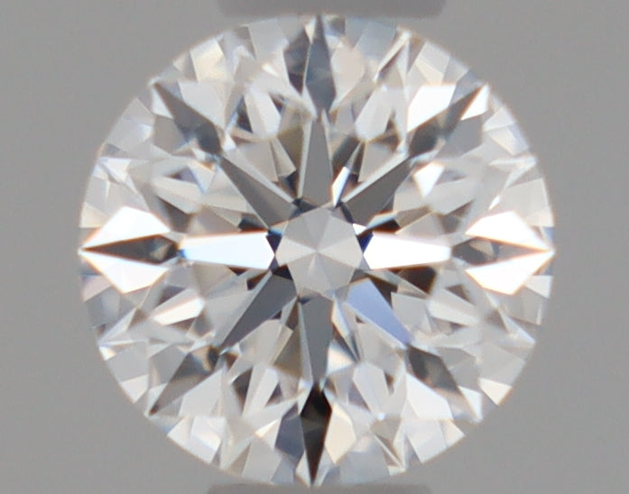 Natural Mined ROUND Diamond - 0.35 Carats, D Color, VVS2 Clarity - Timeless Beauty and Exceptional Brilliance - GIA Certified