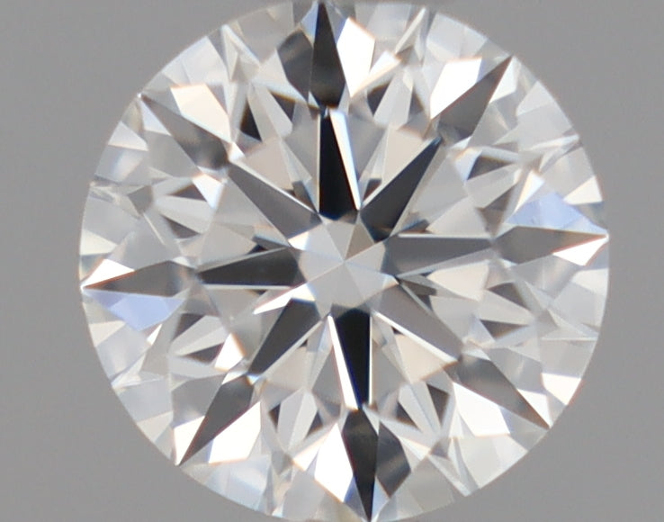 Natural Mined ROUND Diamond - 0.43 Carats, F Color, VVS1 Clarity - Timeless Beauty and Exceptional Brilliance - GIA Certified