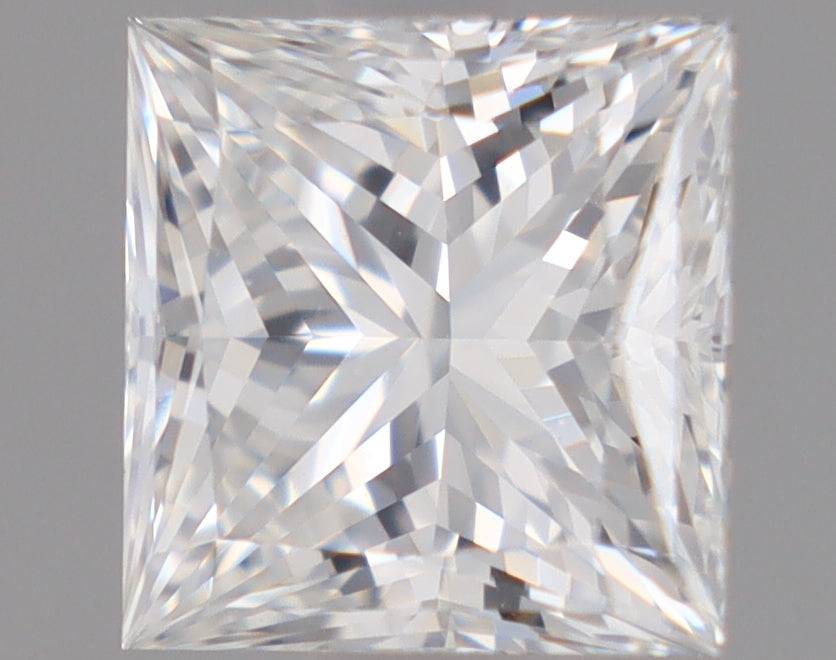 Natural Mined PRINCESS Diamond - 0.82 Carats, F Color, VVS1 Clarity - Timeless Beauty and Exceptional Brilliance - GIA Certified