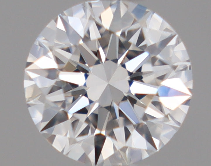 Natural Mined ROUND Diamond - 0.4 Carats, D Color, VVS2 Clarity - Timeless Beauty and Exceptional Brilliance - GIA Certified
