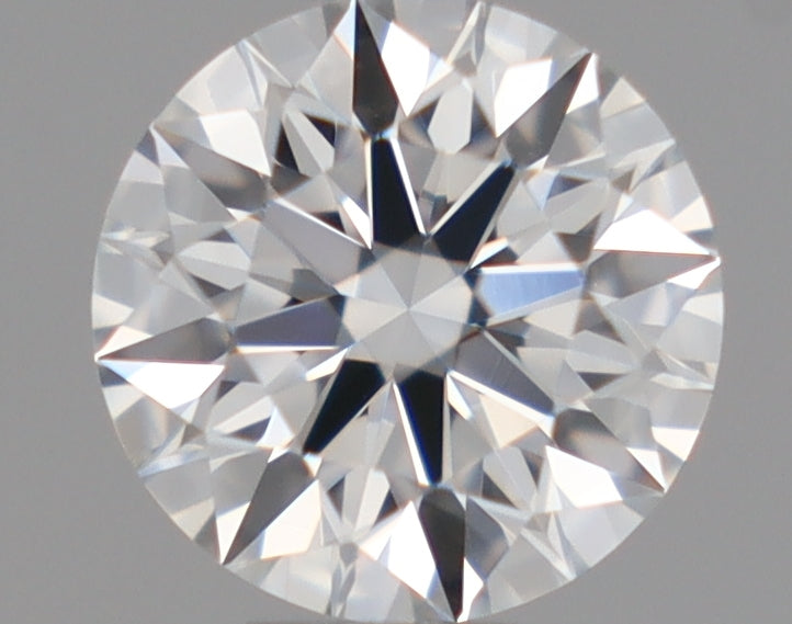 Natural Mined ROUND Diamond - 0.4 Carats, F Color, VVS2 Clarity - Timeless Beauty and Exceptional Brilliance - GIA Certified