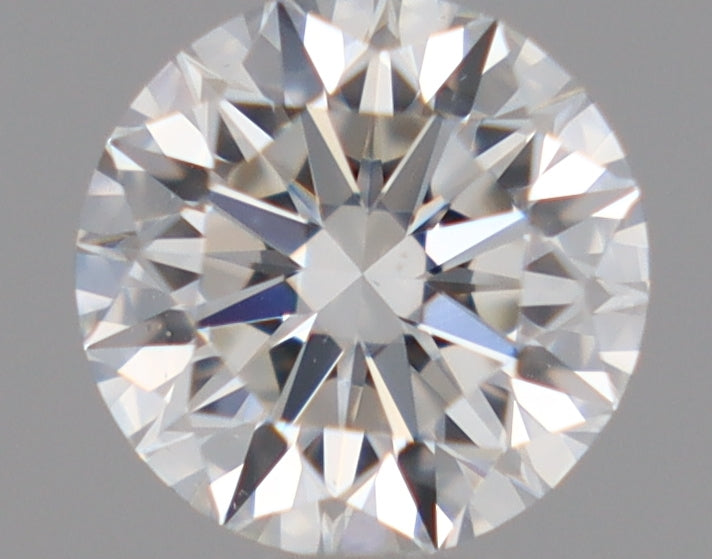 Natural Mined ROUND Diamond - 0.4 Carats, F Color, SI1 Clarity - Timeless Beauty and Exceptional Brilliance - GIA Certified
