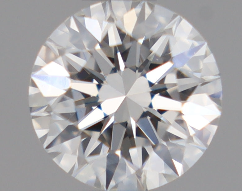 Natural Mined ROUND Diamond - 0.5 Carats, F Color, VS1 Clarity - Timeless Beauty and Exceptional Brilliance - GIA Certified