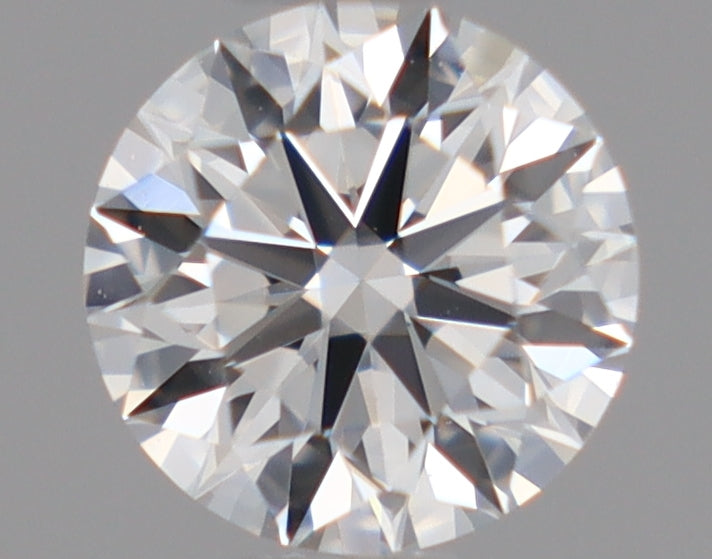 Natural Mined ROUND Diamond - 0.36 Carats, F Color, VVS1 Clarity - Timeless Beauty and Exceptional Brilliance - GIA Certified