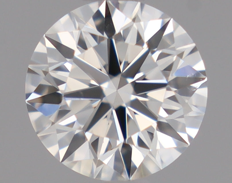 Natural Mined ROUND Diamond - 0.54 Carats, H Color, VVS2 Clarity - Timeless Beauty and Exceptional Brilliance - GIA Certified