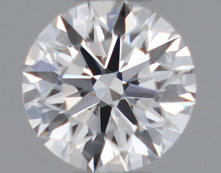 Natural Mined ROUND Diamond - 0.36 Carats, D Color, VVS1 Clarity - Timeless Beauty and Exceptional Brilliance - GIA Certified