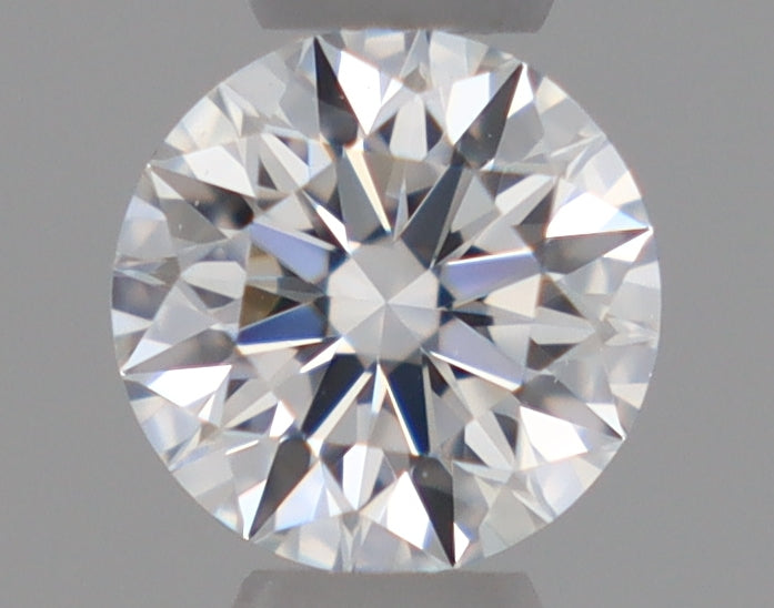Natural Mined ROUND Diamond - 0.25 Carats, E Color, VVS1 Clarity - Timeless Beauty and Exceptional Brilliance - GIA Certified
