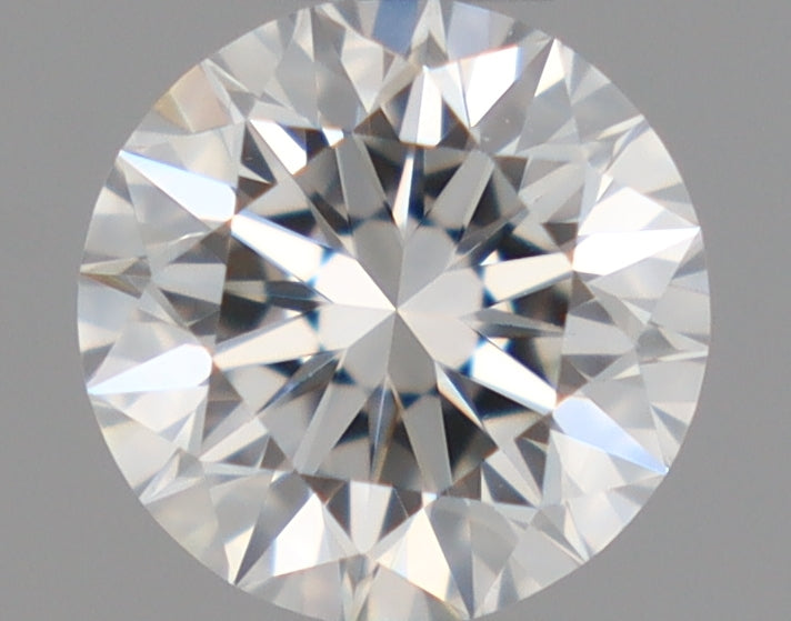 Natural Mined ROUND Diamond - 0.4 Carats, F Color, VVS1 Clarity - Timeless Beauty and Exceptional Brilliance - GIA Certified