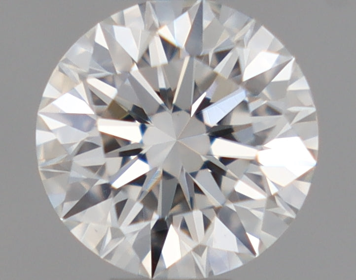 Natural Mined ROUND Diamond - 0.4 Carats, F Color, VS1 Clarity - Timeless Beauty and Exceptional Brilliance - GIA Certified
