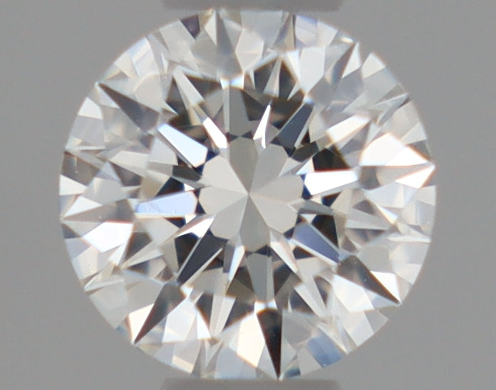 Natural Mined ROUND Diamond - 0.3 Carats, H Color, VVS1 Clarity - Timeless Beauty and Exceptional Brilliance - GIA Certified