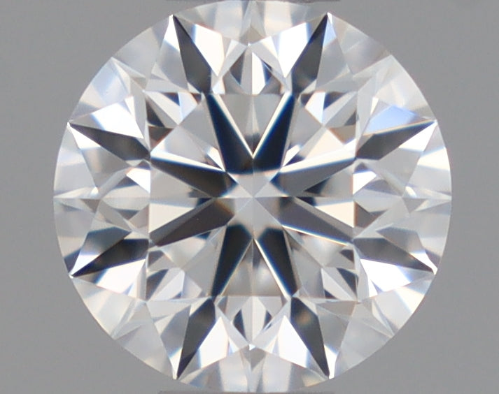 Natural Mined ROUND Diamond - 0.38 Carats, D Color, VVS2 Clarity - Timeless Beauty and Exceptional Brilliance - GIA Certified