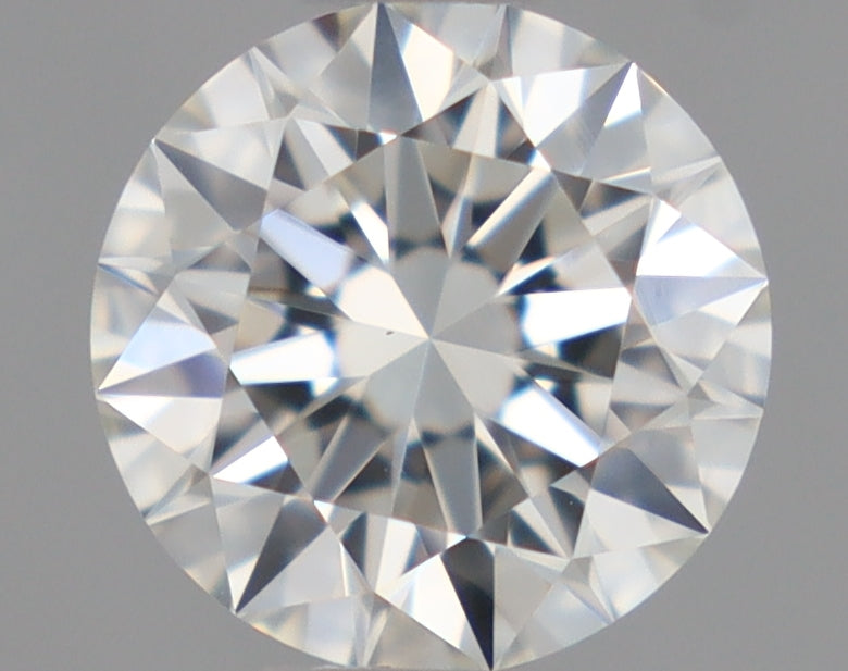 Natural Mined ROUND Diamond - 0.5 Carats, H Color, VS1 Clarity - Timeless Beauty and Exceptional Brilliance - GIA Certified