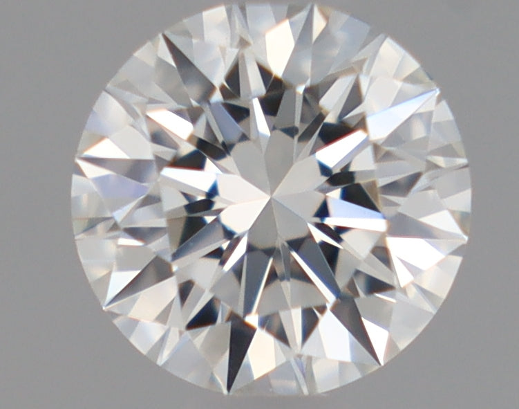 Natural Mined ROUND Diamond - 0.39 Carats, H Color, VVS1 Clarity - Timeless Beauty and Exceptional Brilliance - GIA Certified