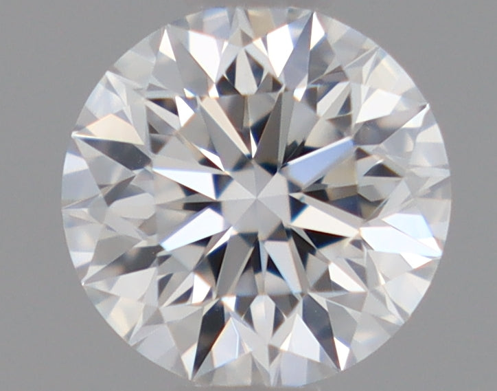 Natural Mined ROUND Diamond - 0.38 Carats, D Color, VVS2 Clarity - Timeless Beauty and Exceptional Brilliance - GIA Certified