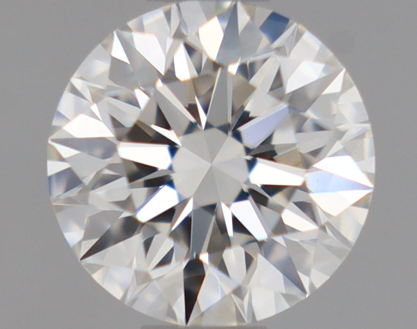 Natural Mined ROUND Diamond - 0.6 Carats, H Color, VS1 Clarity - Timeless Beauty and Exceptional Brilliance - GIA Certified