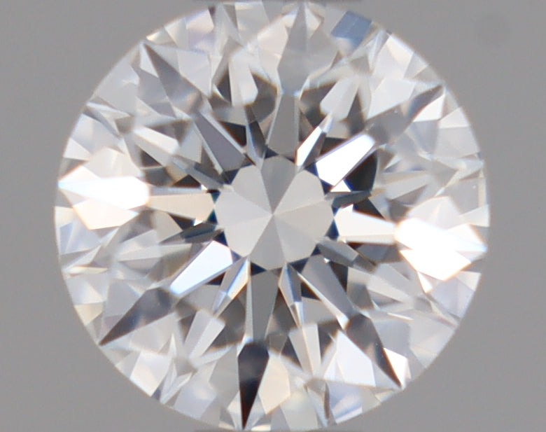 Natural Mined ROUND Diamond - 0.5 Carats, D Color, VVS1 Clarity - Timeless Beauty and Exceptional Brilliance - GIA Certified