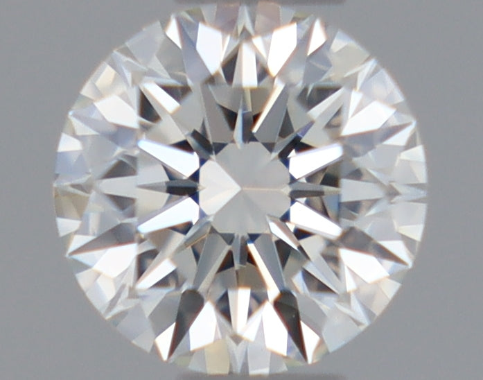 Natural Mined ROUND Diamond - 0.33 Carats, H Color, VVS1 Clarity - Timeless Beauty and Exceptional Brilliance - GIA Certified