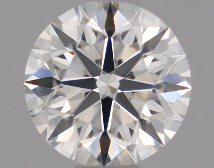 Natural Mined ROUND Diamond - 0.38 Carats, I Color, VVS2 Clarity - Timeless Beauty and Exceptional Brilliance - GIA Certified