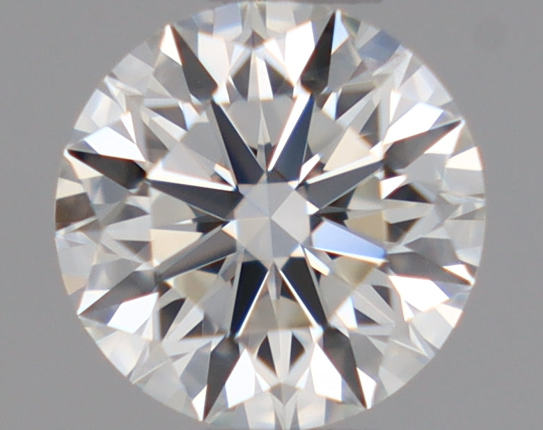 Natural Mined ROUND Diamond - 0.5 Carats, H Color, VVS2 Clarity - Timeless Beauty and Exceptional Brilliance - GIA Certified