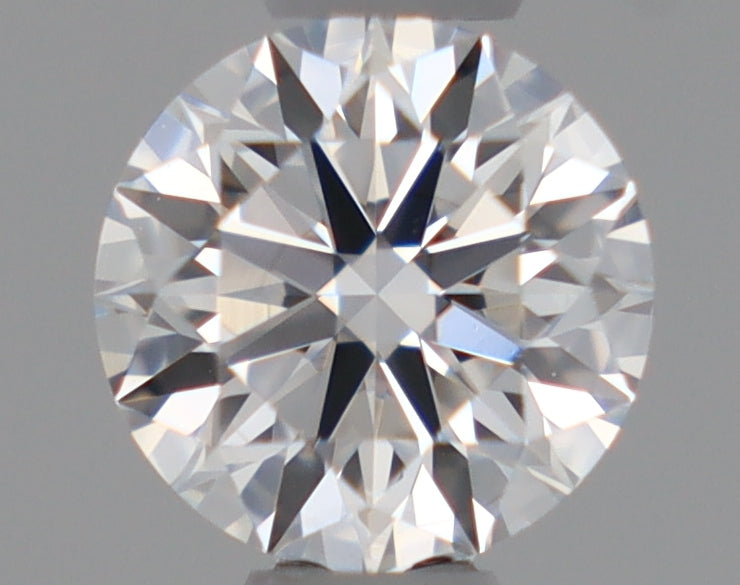 Natural Mined ROUND Diamond - 0.37 Carats, E Color, VVS2 Clarity - Timeless Beauty and Exceptional Brilliance - GIA Certified