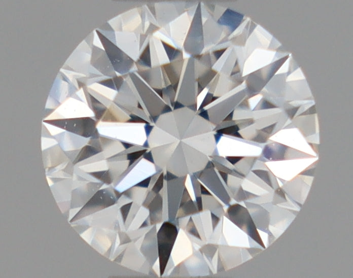 Natural Mined ROUND Diamond - 0.35 Carats, F Color, VS2 Clarity - Timeless Beauty and Exceptional Brilliance - GIA Certified