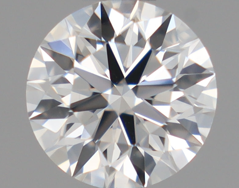Natural Mined ROUND Diamond - 0.51 Carats, F Color, VS2 Clarity - Timeless Beauty and Exceptional Brilliance - GIA Certified