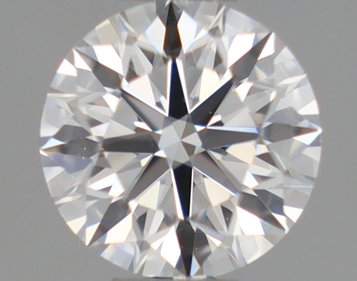 Natural Mined ROUND Diamond - 0.37 Carats, F Color, VVS2 Clarity - Timeless Beauty and Exceptional Brilliance - GIA Certified