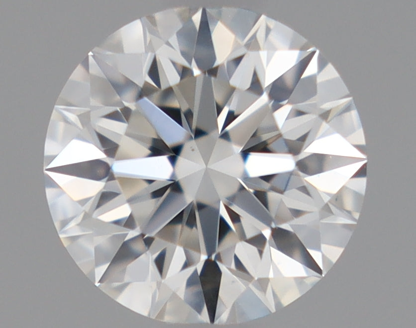 Natural Mined ROUND Diamond - 0.57 Carats, E Color, VS1 Clarity - Timeless Beauty and Exceptional Brilliance - GIA Certified