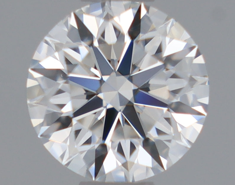 Natural Mined ROUND Diamond - 0.5 Carats, F Color, VS1 Clarity - Timeless Beauty and Exceptional Brilliance - GIA Certified