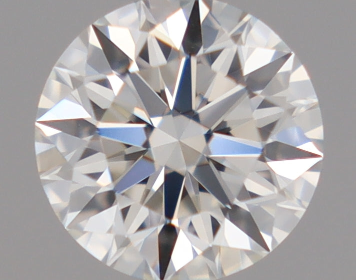 Natural Mined ROUND Diamond - 0.4 Carats, H Color, VS1 Clarity - Timeless Beauty and Exceptional Brilliance - GIA Certified