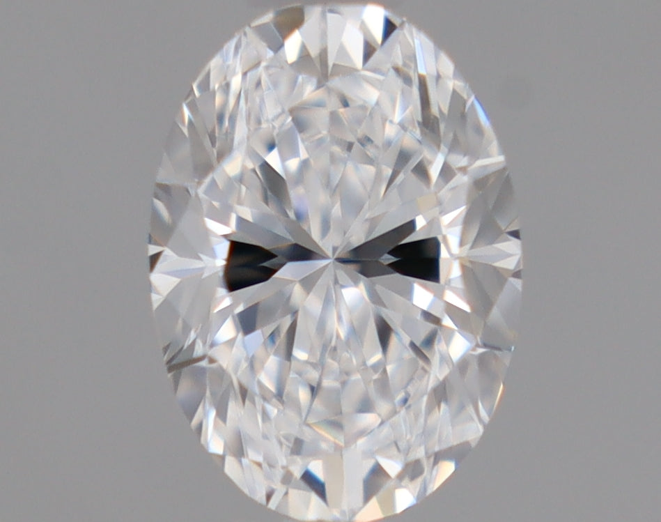 Natural Mined OVAL Diamond - 0.5 Carats, D Color, VVS1 Clarity - Timeless Beauty and Exceptional Brilliance - GIA Certified