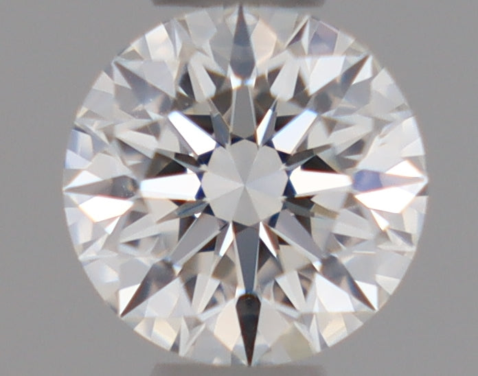 Natural Mined ROUND Diamond - 0.31 Carats, F Color, VVS2 Clarity - Timeless Beauty and Exceptional Brilliance - GIA Certified