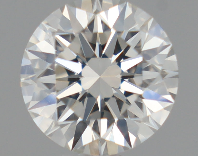 Natural Mined ROUND Diamond - 0.6 Carats, H Color, VS2 Clarity - Timeless Beauty and Exceptional Brilliance - GIA Certified