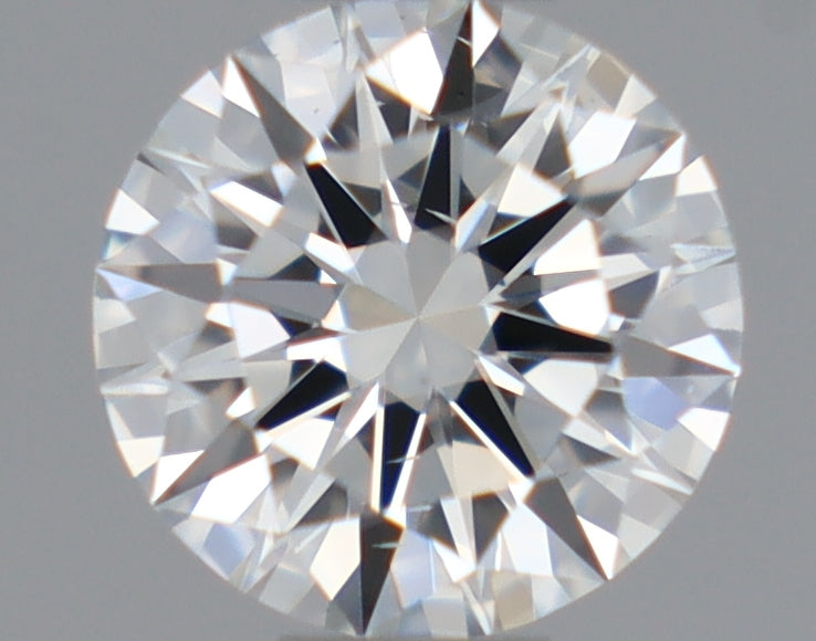 Natural Mined ROUND Diamond - 0.4 Carats, H Color, SI1 Clarity - Timeless Beauty and Exceptional Brilliance - GIA Certified