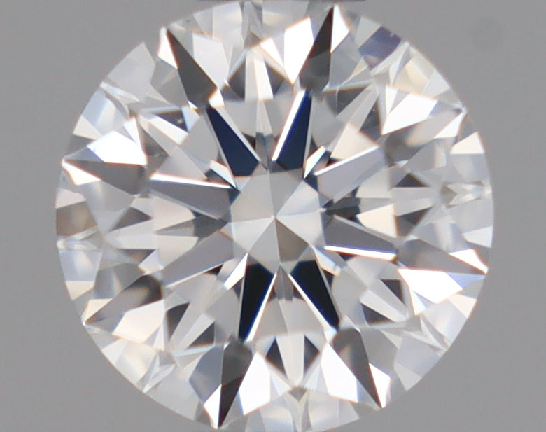 Natural Mined ROUND Diamond - 0.51 Carats, F Color, VS2 Clarity - Timeless Beauty and Exceptional Brilliance - GIA Certified