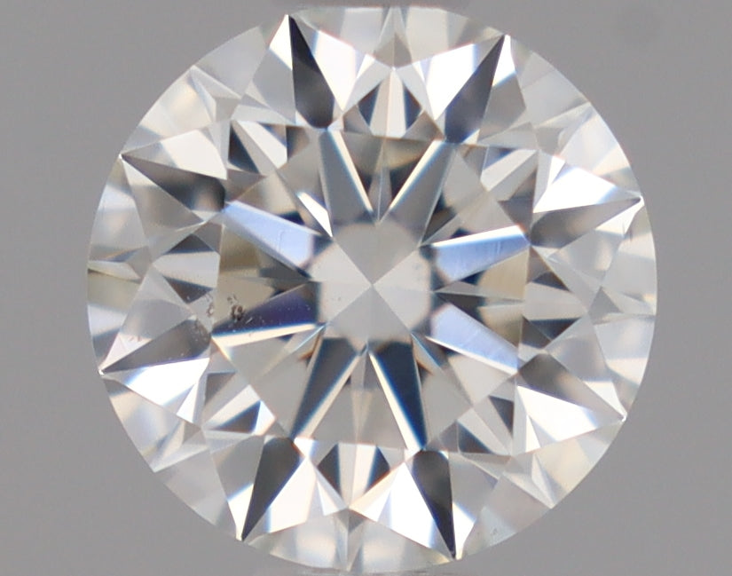 Natural Mined ROUND Diamond - 0.56 Carats, H Color, SI1 Clarity - Timeless Beauty and Exceptional Brilliance - GIA Certified