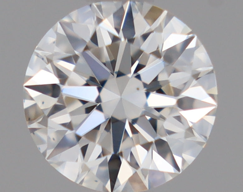 Natural Mined ROUND Diamond - 0.51 Carats, F Color, VS2 Clarity - Timeless Beauty and Exceptional Brilliance - GIA Certified