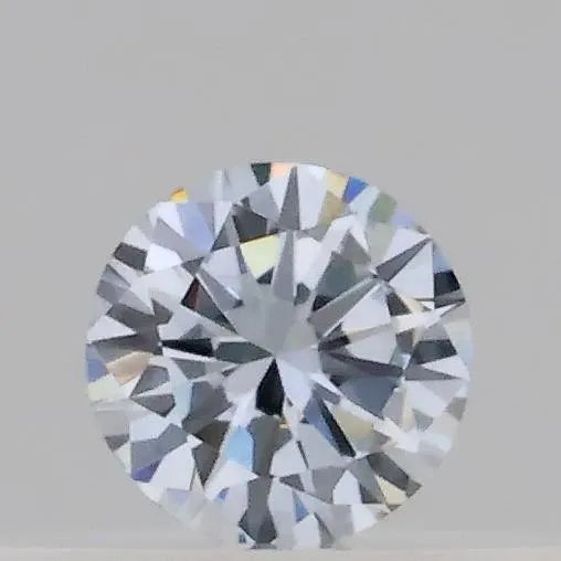 0.12ct Round Lab Grown Diamond (Colour Fancy Light Blue, Clarity VS1, Cut VG, IGI Certified)